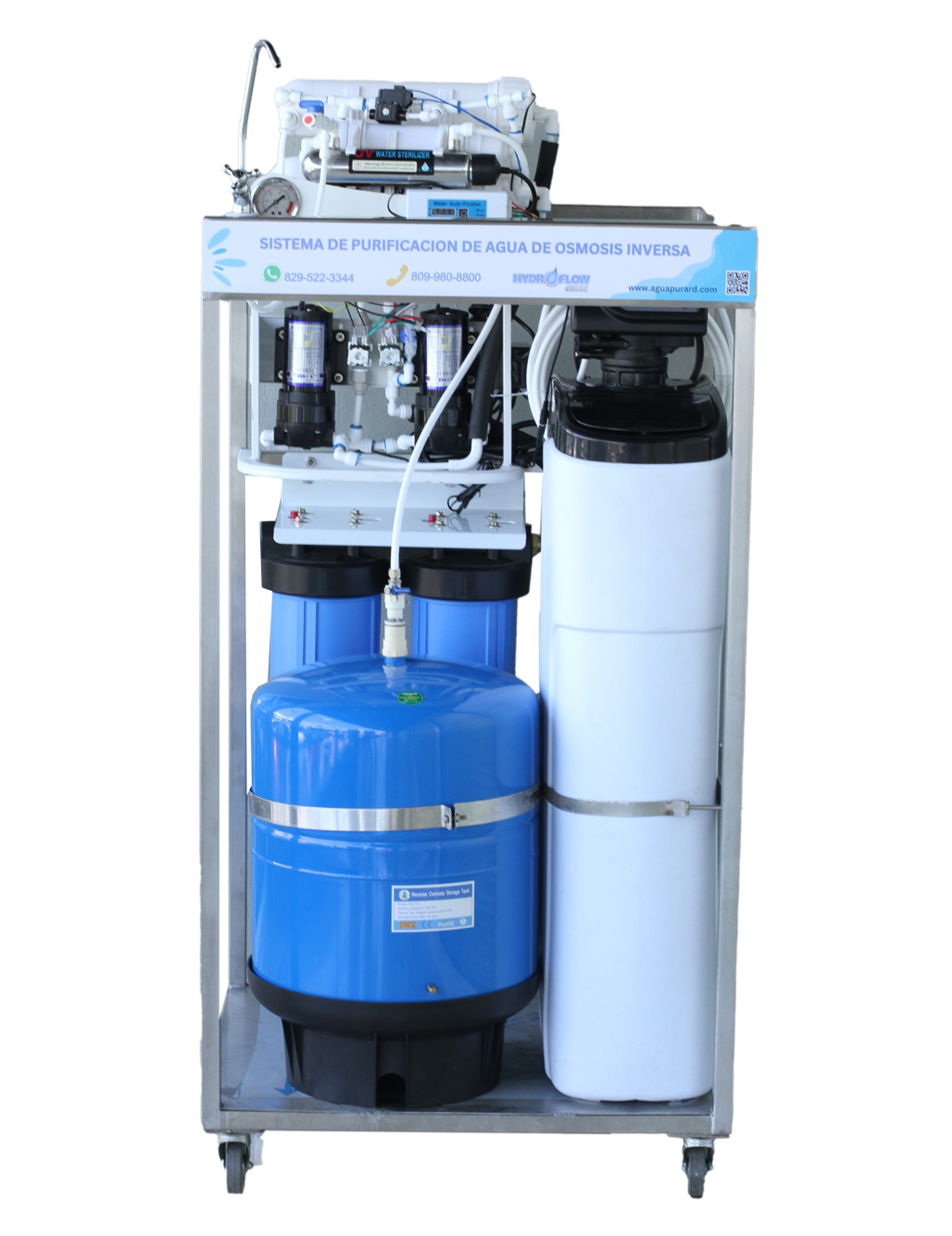 Planta de Osmosis Inversa Automática – AGUA CORP. Sistemas de tratamiento  de agua