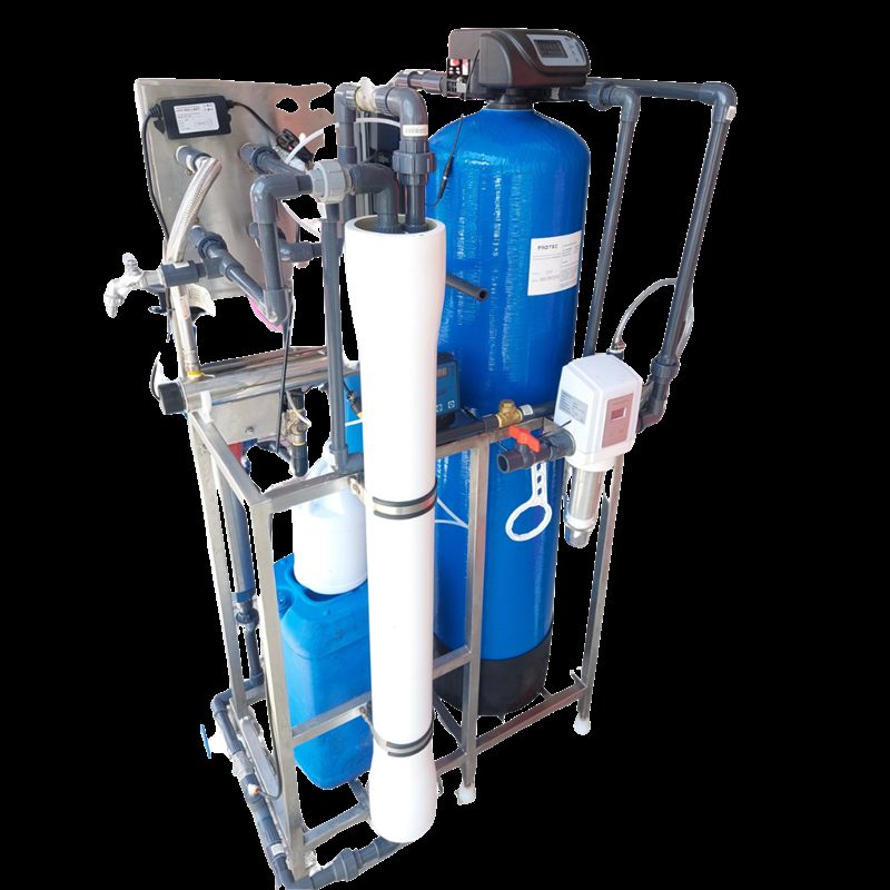 Aquapur RO-2000/4000. Planta comercial de osmosis inversa 2,000 a 4,000 GPD